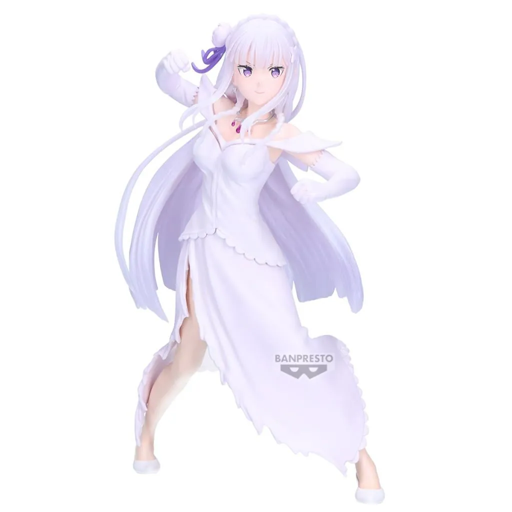 RE ZERO - Emilia - Figure Espresto 22cm